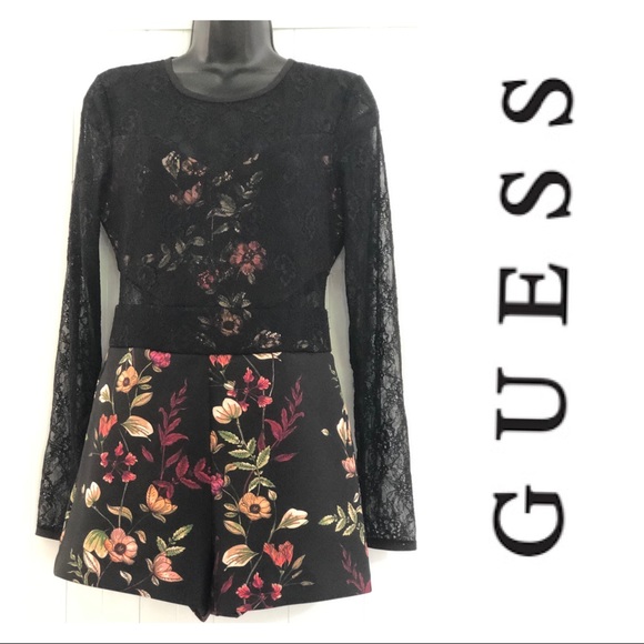 Guess Pants - 💥5x$30💥Guess Lace and Floral Romper